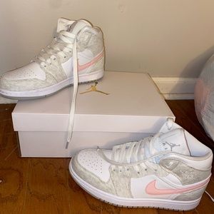 Jordan 1 Mid “Iron Ore” size 7.5 womens.